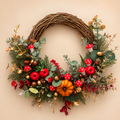 Wianek na drzwi leśna bajka — Mollis Handmade